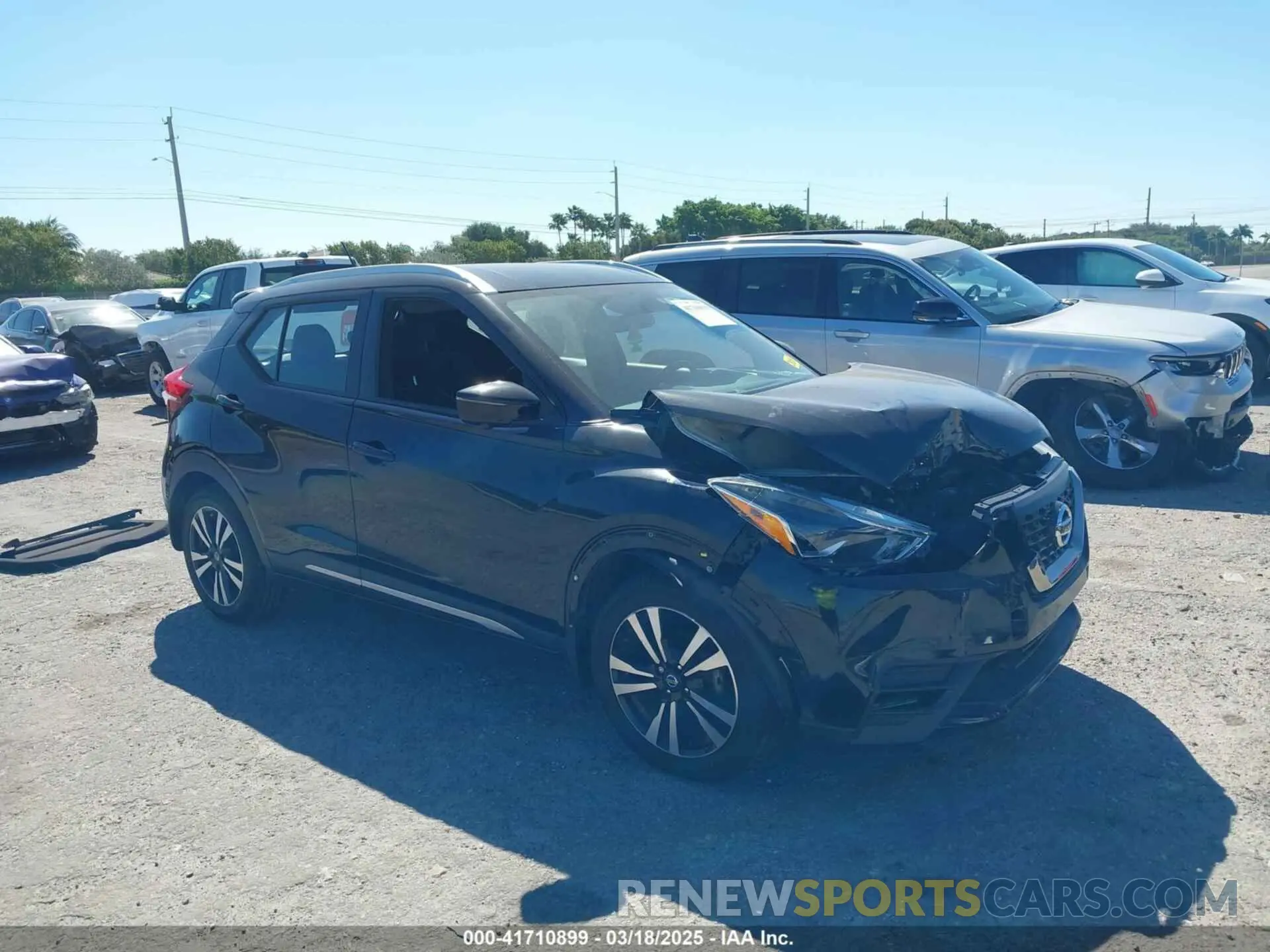 1 Photograph of a damaged car 3N1CP5CU9KL496350 NISSAN KICKS 2019