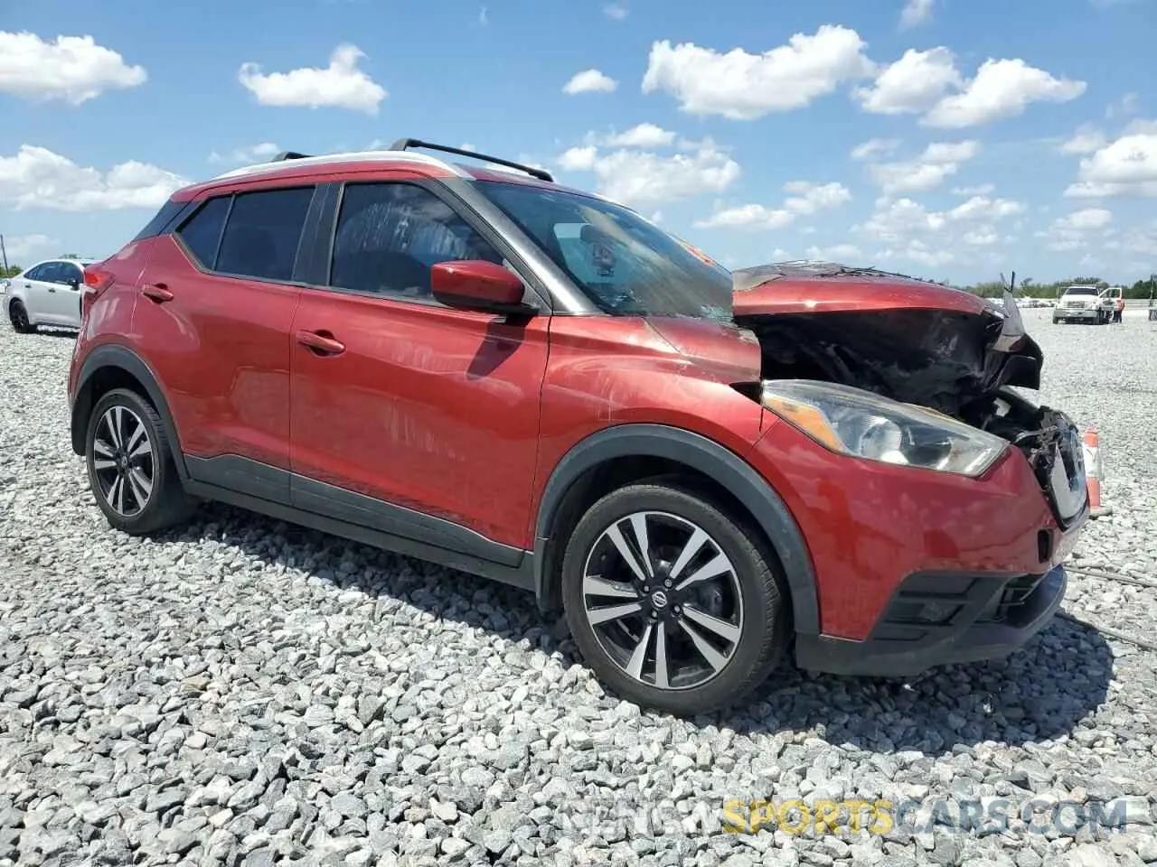 4 Photograph of a damaged car 3N1CP5CU9KL513129 NISSAN KICKS 2019