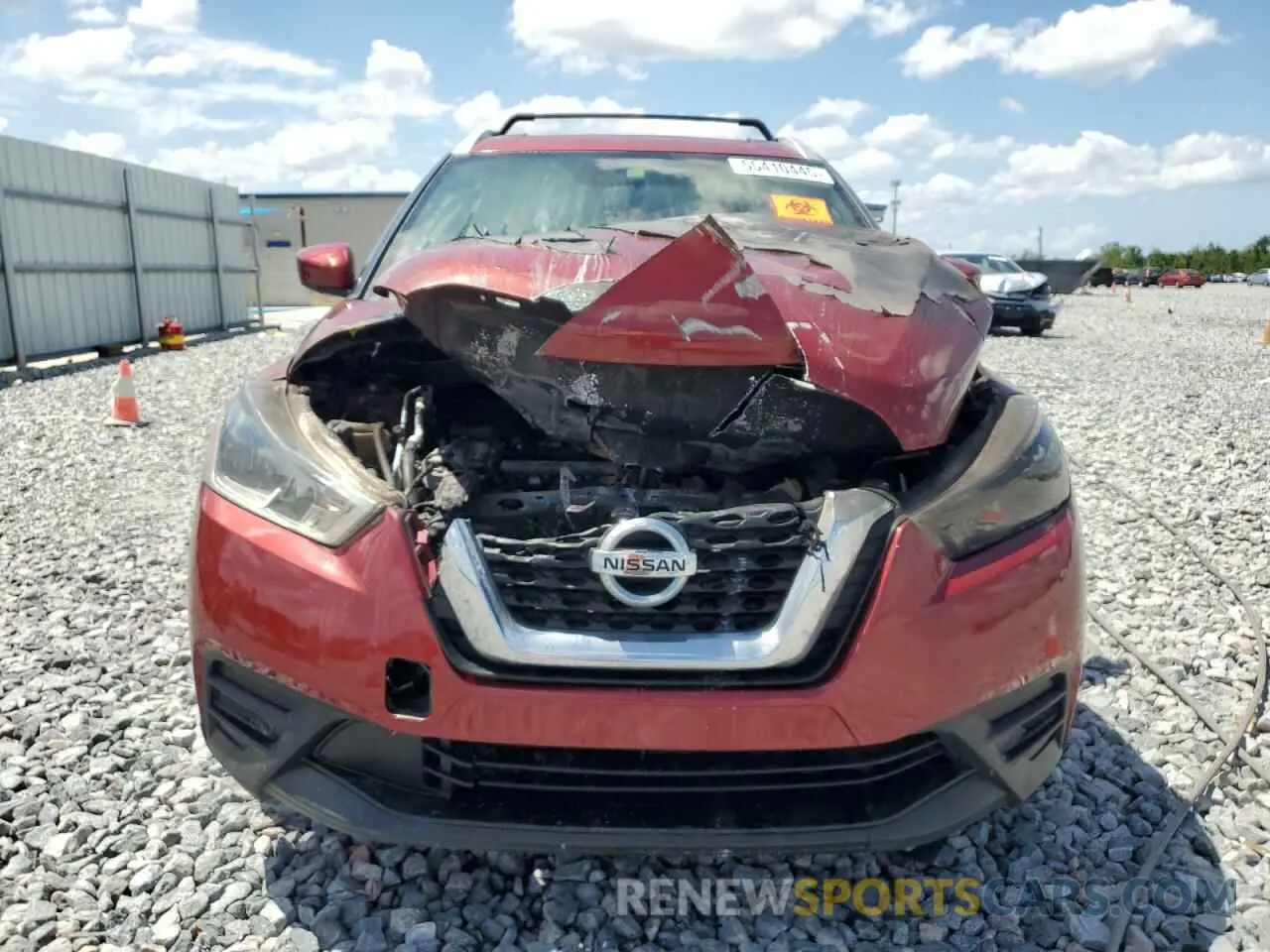5 Photograph of a damaged car 3N1CP5CU9KL513129 NISSAN KICKS 2019