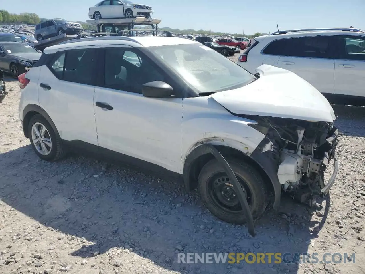 4 Photograph of a damaged car 3N1CP5CU9KL517567 NISSAN KICKS 2019