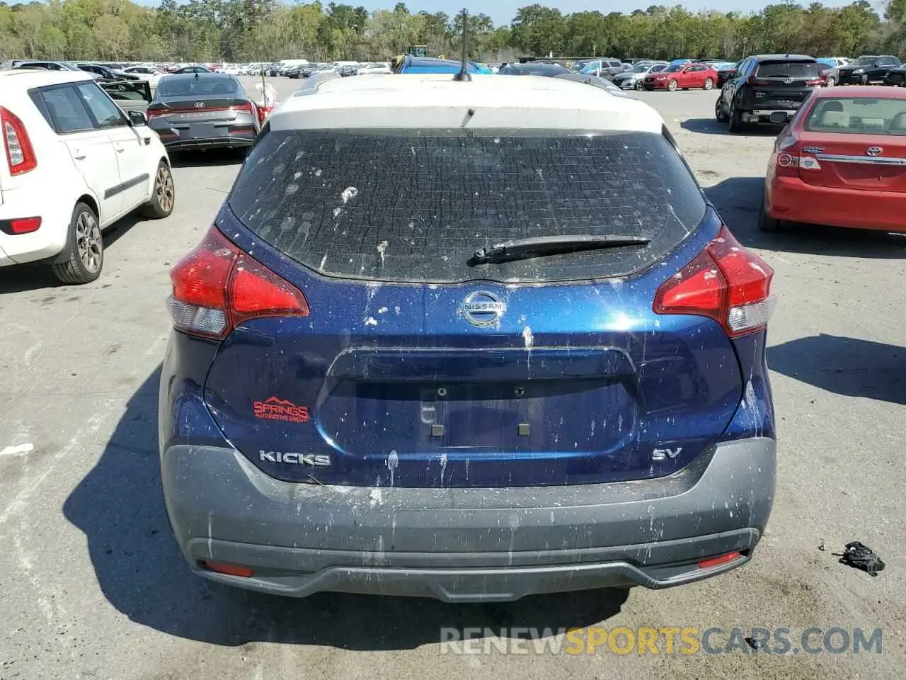 6 Photograph of a damaged car 3N1CP5CU9KL528410 NISSAN KICKS 2019