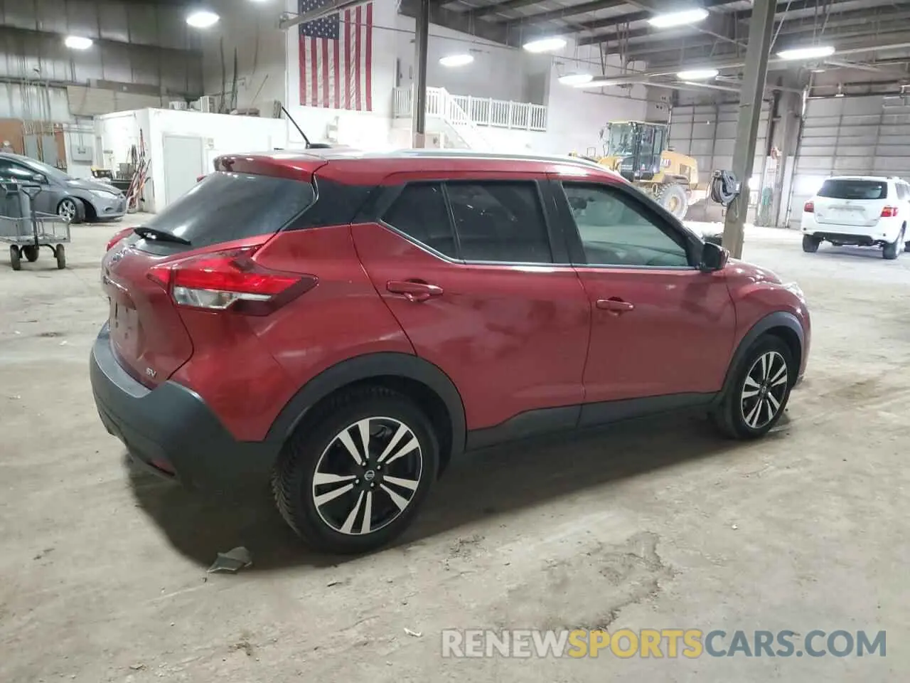 3 Photograph of a damaged car 3N1CP5CU9KL528827 NISSAN KICKS 2019
