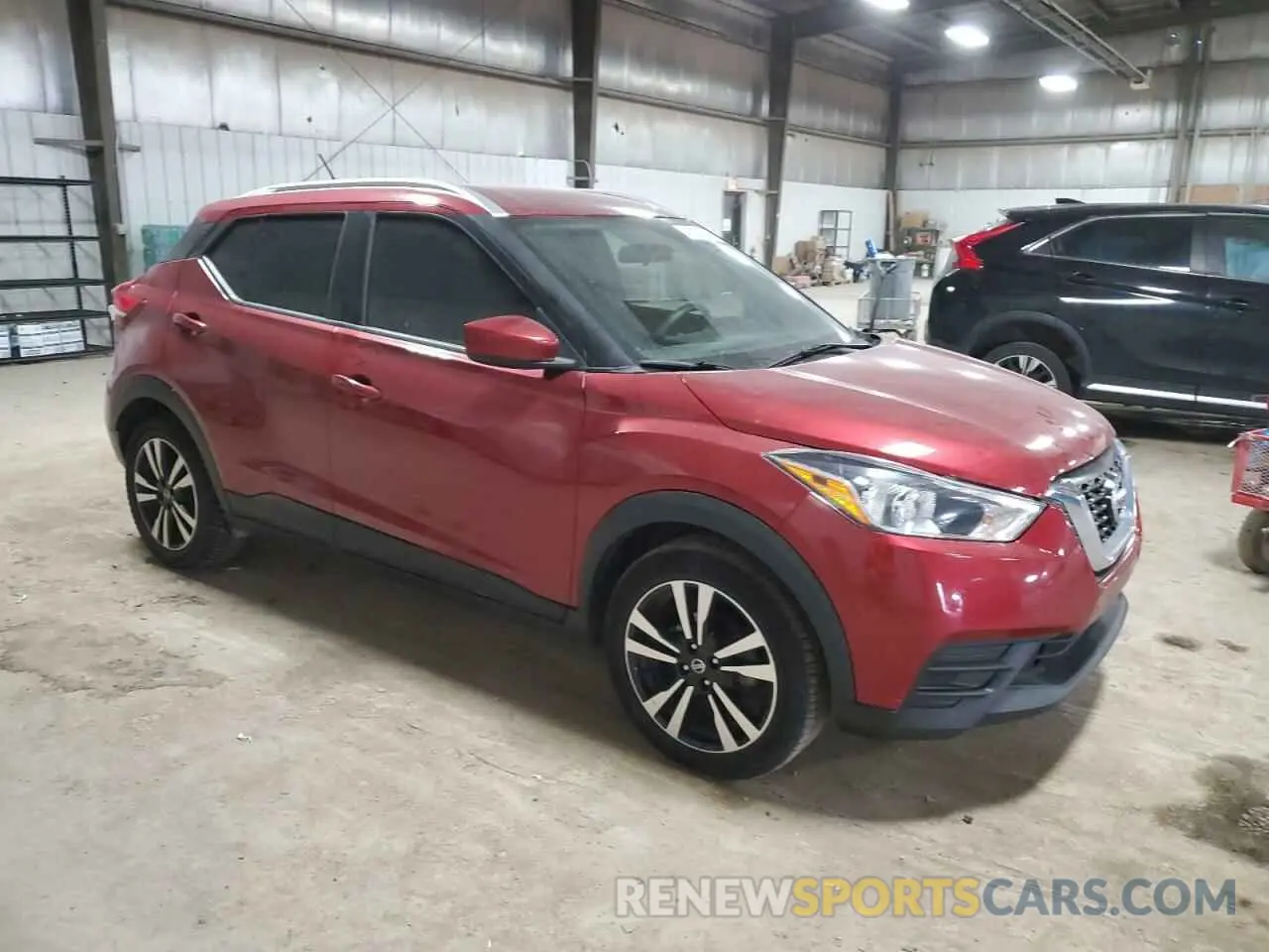 4 Photograph of a damaged car 3N1CP5CU9KL528827 NISSAN KICKS 2019