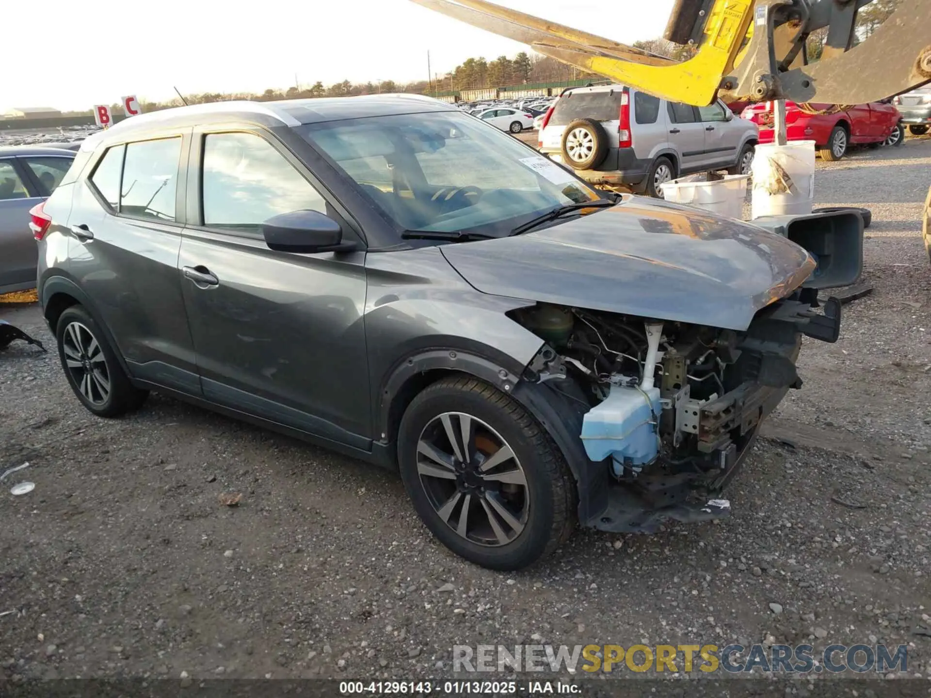 1 Photograph of a damaged car 3N1CP5CU9KL532716 NISSAN KICKS 2019
