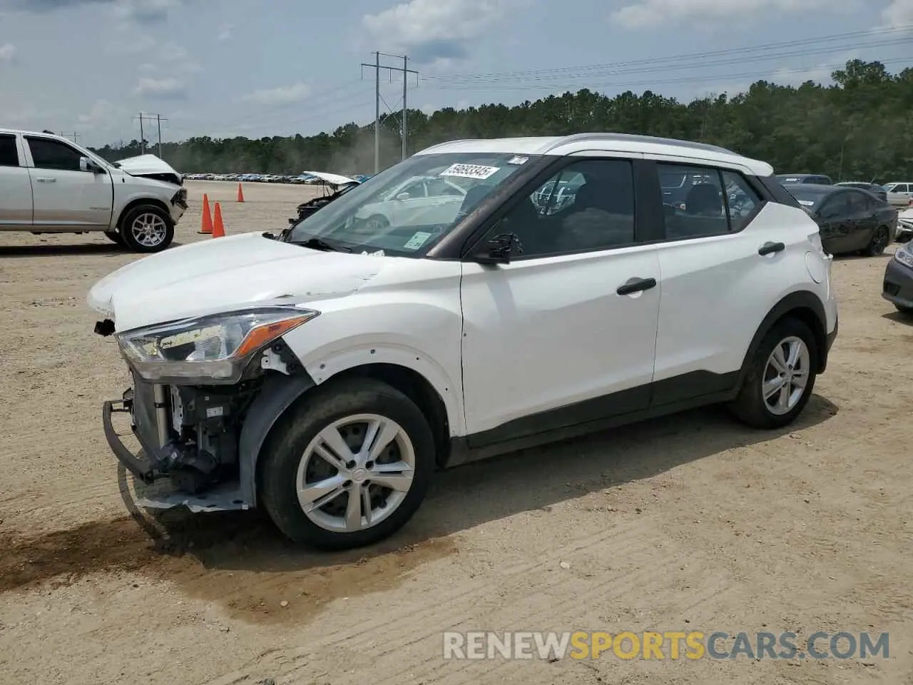 1 Photograph of a damaged car 3N1CP5CU9KL545661 NISSAN KICKS 2019