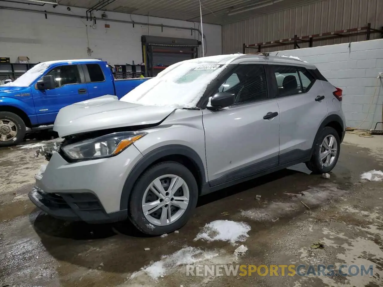 1 Photograph of a damaged car 3N1CP5CU9KL555591 NISSAN KICKS 2019
