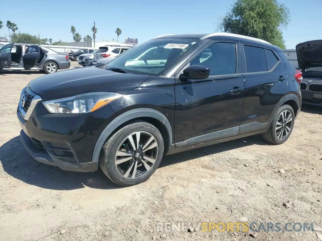 1 Photograph of a damaged car 3N1CP5CU9KL564839 NISSAN KICKS 2019