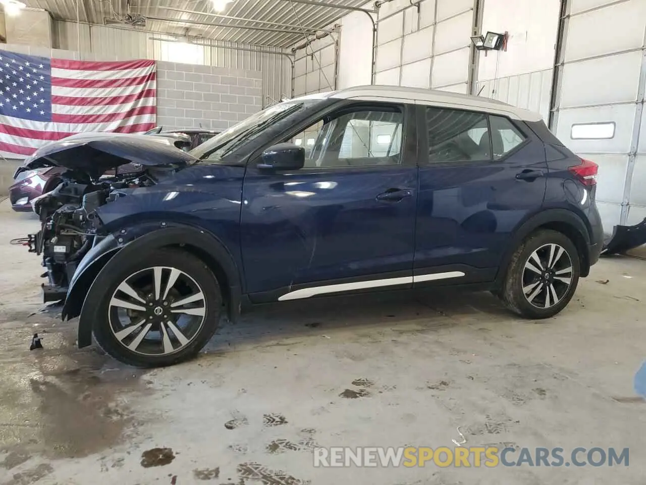 1 Photograph of a damaged car 3N1CP5CU9KL567126 NISSAN KICKS 2019