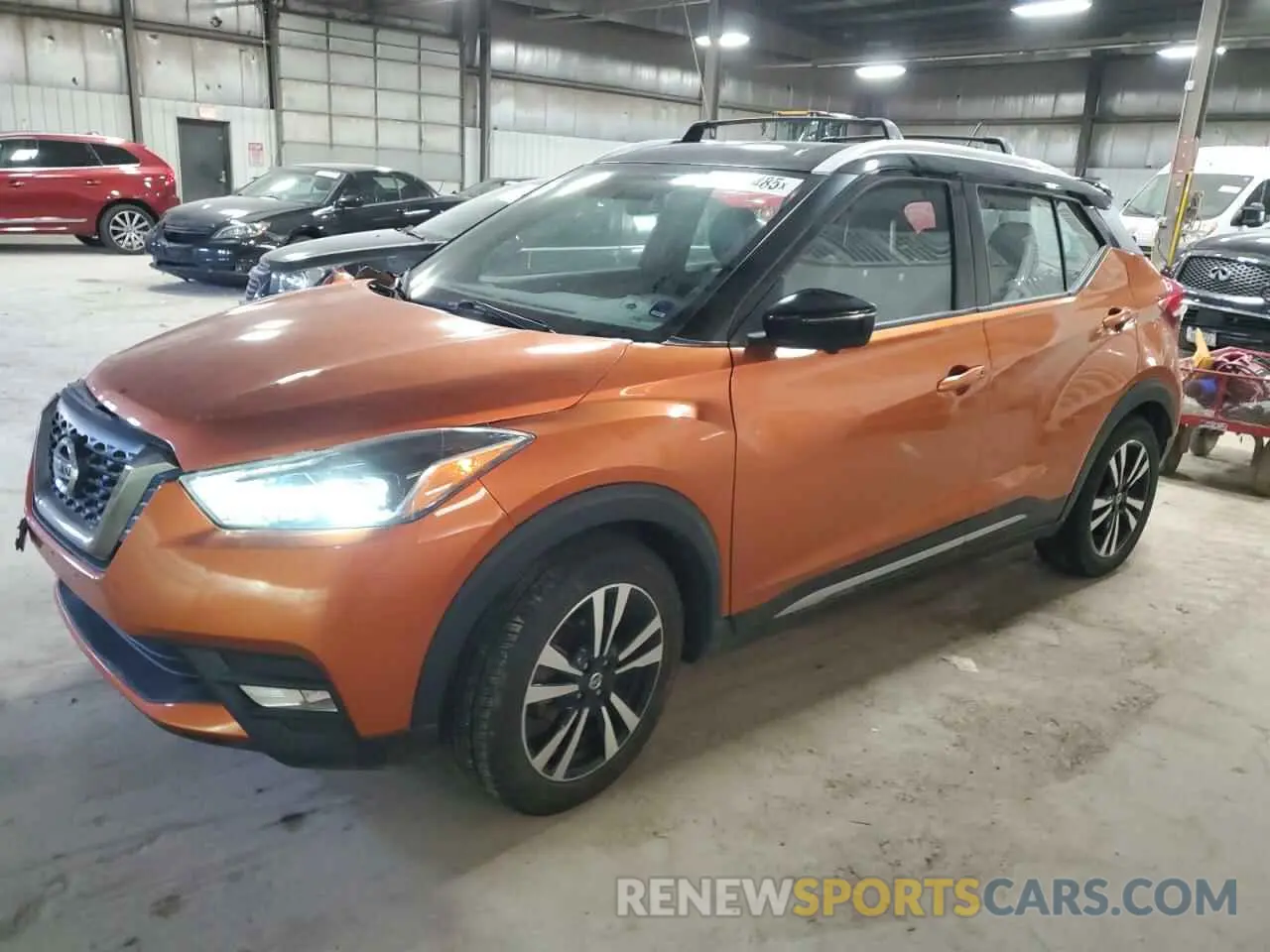 1 Photograph of a damaged car 3N1CP5CU9KL568115 NISSAN KICKS 2019