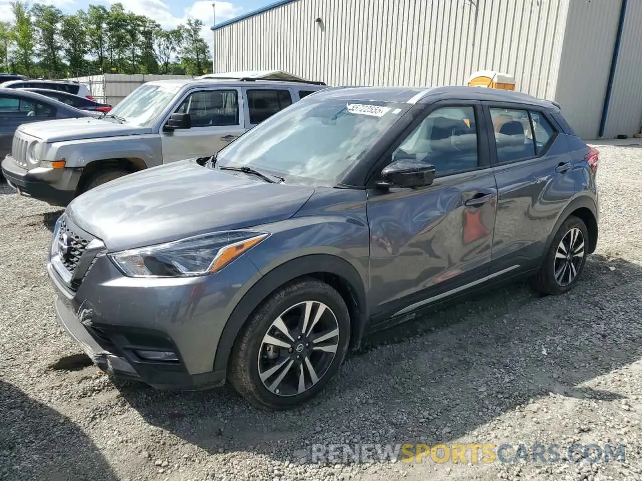1 Photograph of a damaged car 3N1CP5CUXKL478908 NISSAN KICKS 2019