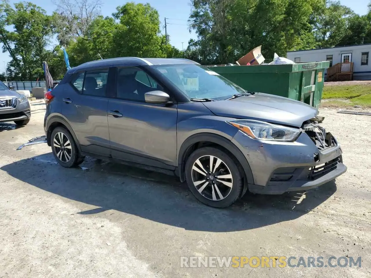4 Photograph of a damaged car 3N1CP5CUXKL492288 NISSAN KICKS 2019