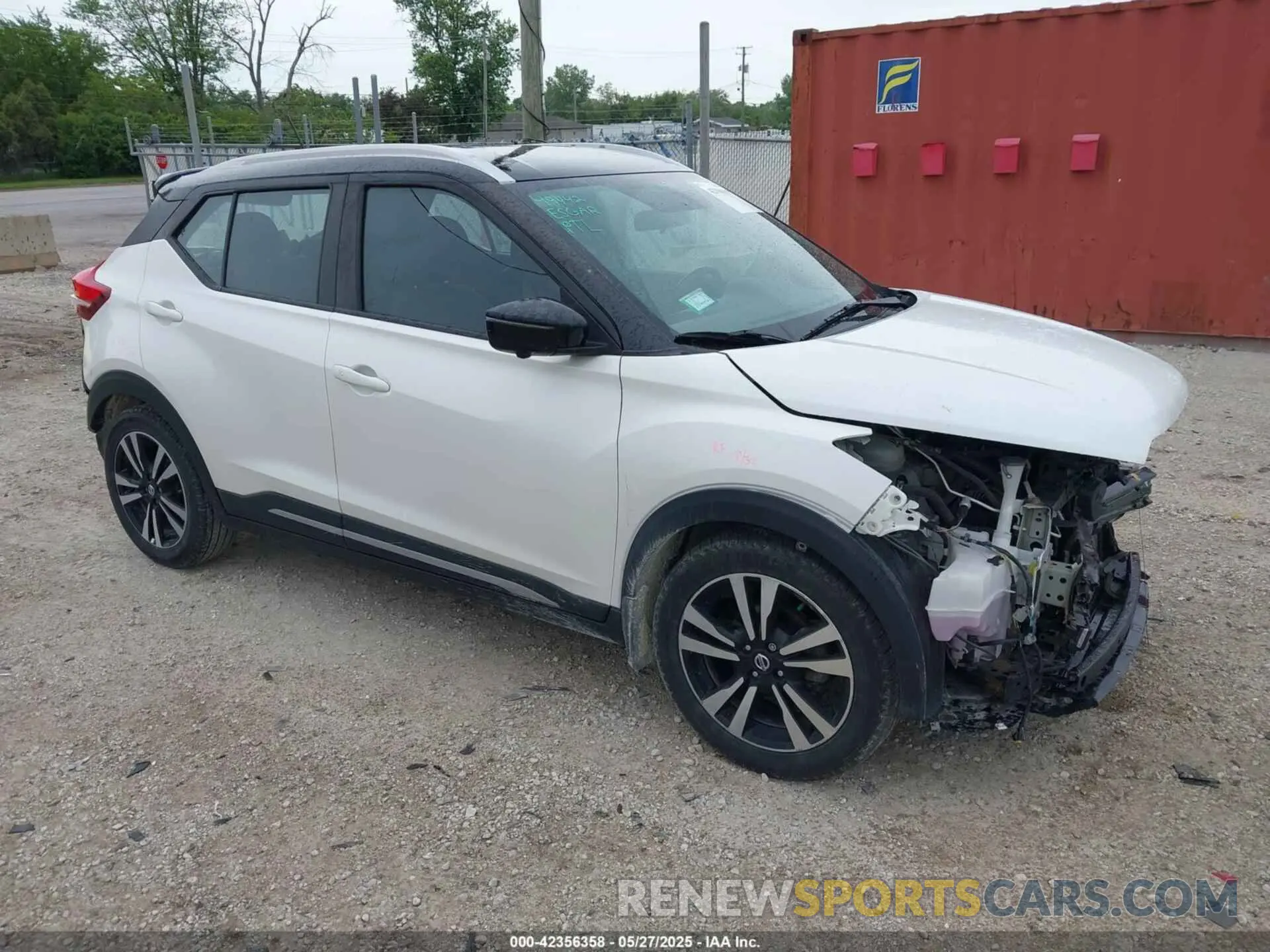 1 Photograph of a damaged car 3N1CP5CUXKL520378 NISSAN KICKS 2019