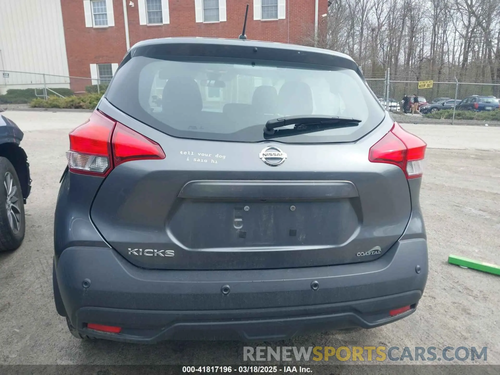 16 Photograph of a damaged car 3N1CP5BV0LL538707 NISSAN KICKS 2020