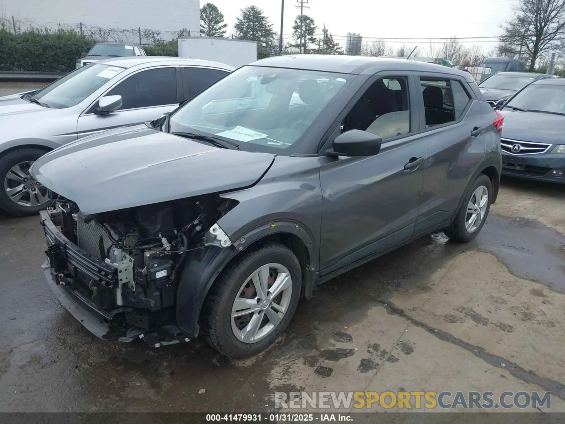2 Photograph of a damaged car 3N1CP5BV0LL541977 NISSAN KICKS 2020