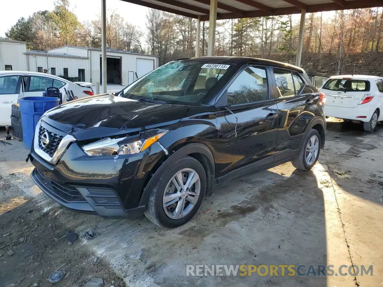 1 Photograph of a damaged car 3N1CP5BV1LL482051 NISSAN KICKS 2020