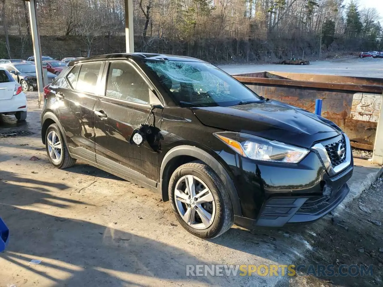 4 Photograph of a damaged car 3N1CP5BV1LL482051 NISSAN KICKS 2020