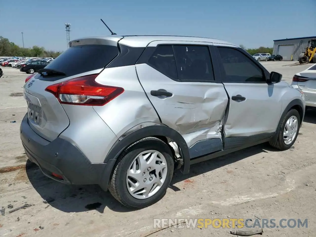 3 Photograph of a damaged car 3N1CP5BV1LL500029 NISSAN KICKS 2020