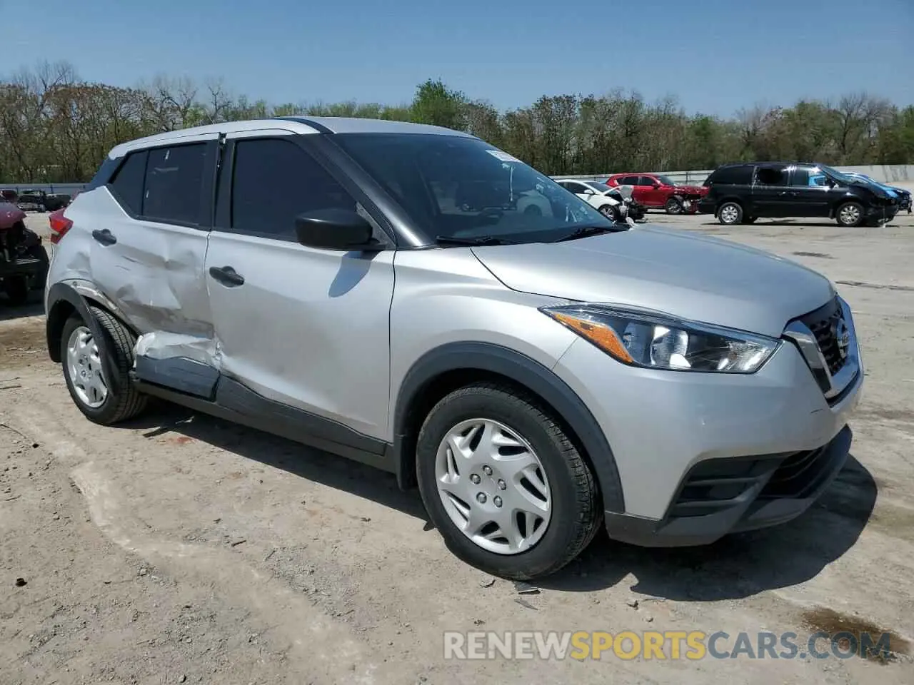 4 Photograph of a damaged car 3N1CP5BV1LL500029 NISSAN KICKS 2020