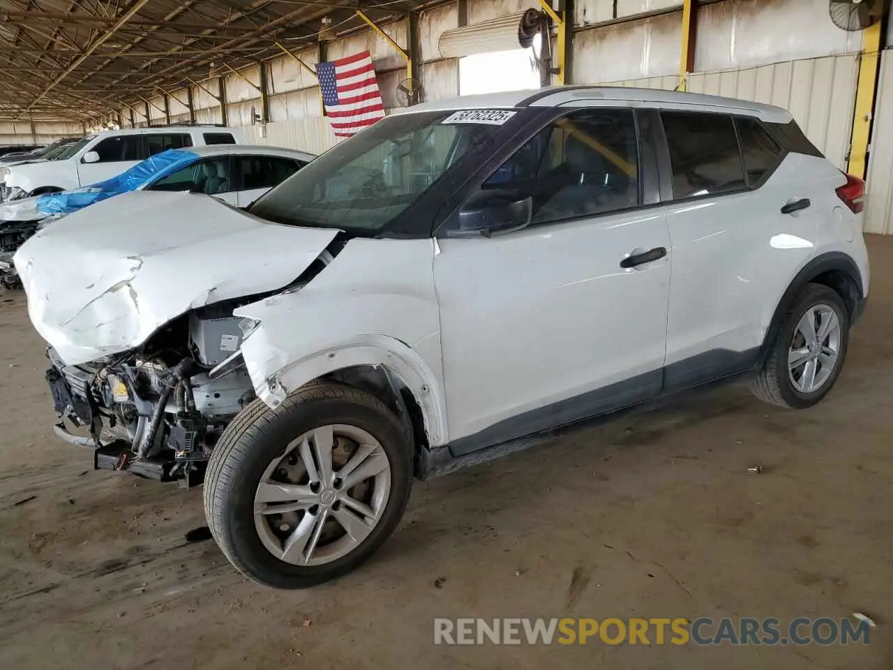 1 Photograph of a damaged car 3N1CP5BV2LL511380 NISSAN KICKS 2020