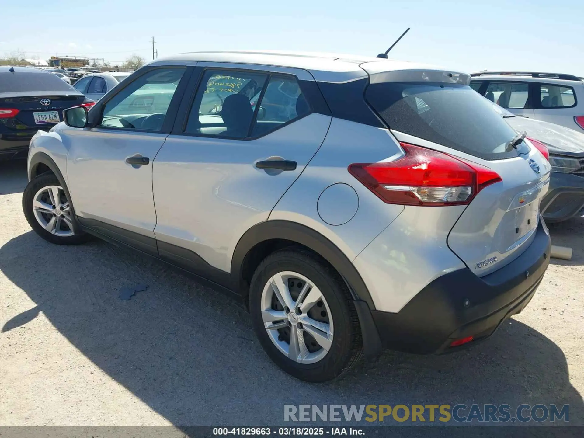 3 Photograph of a damaged car 3N1CP5BV2LL524100 NISSAN KICKS 2020