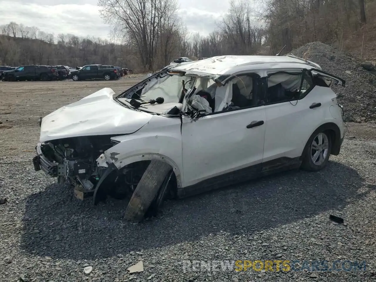 1 Photograph of a damaged car 3N1CP5BV2LL542323 NISSAN KICKS 2020