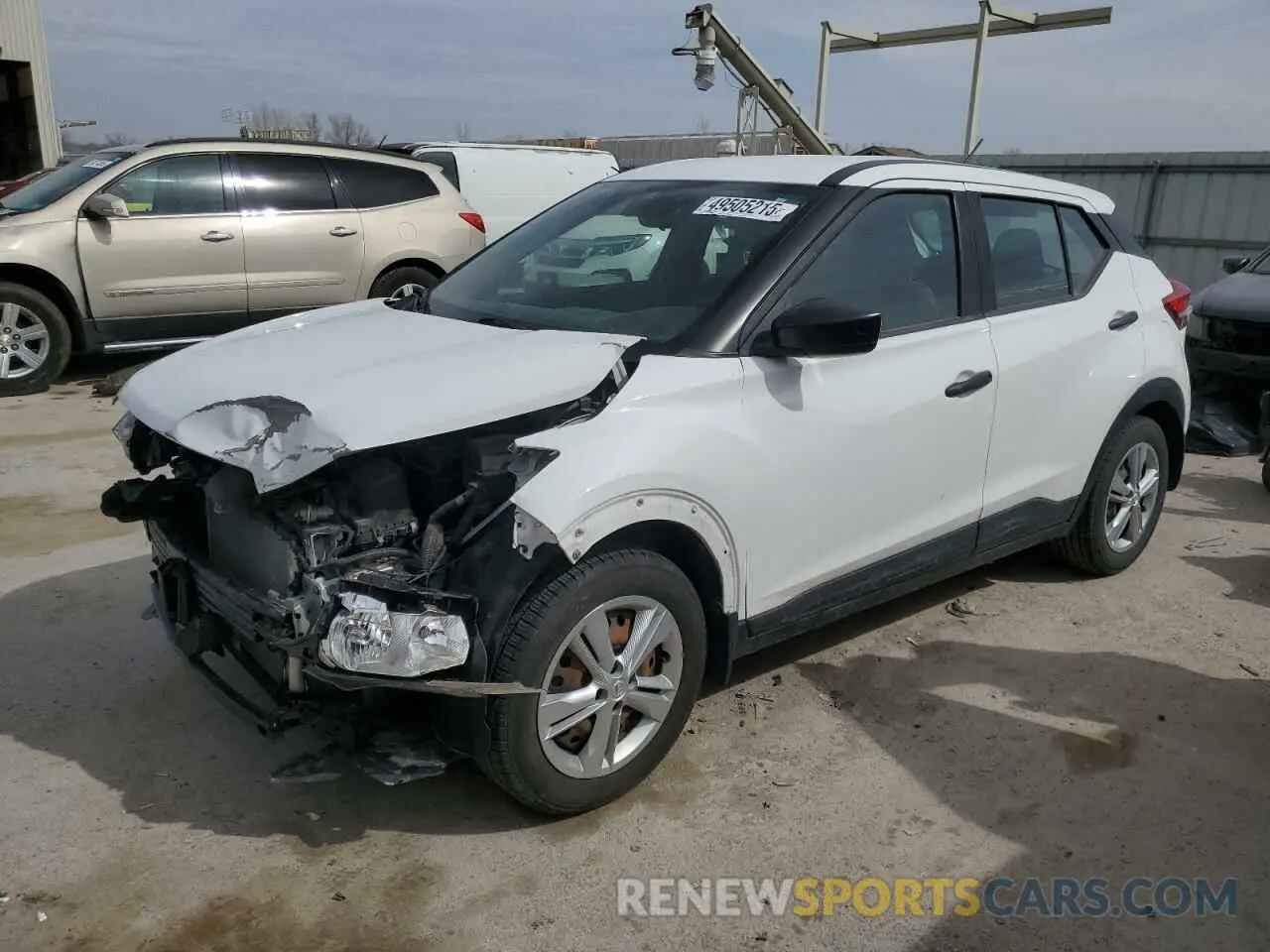 1 Photograph of a damaged car 3N1CP5BV2LL552611 NISSAN KICKS 2020