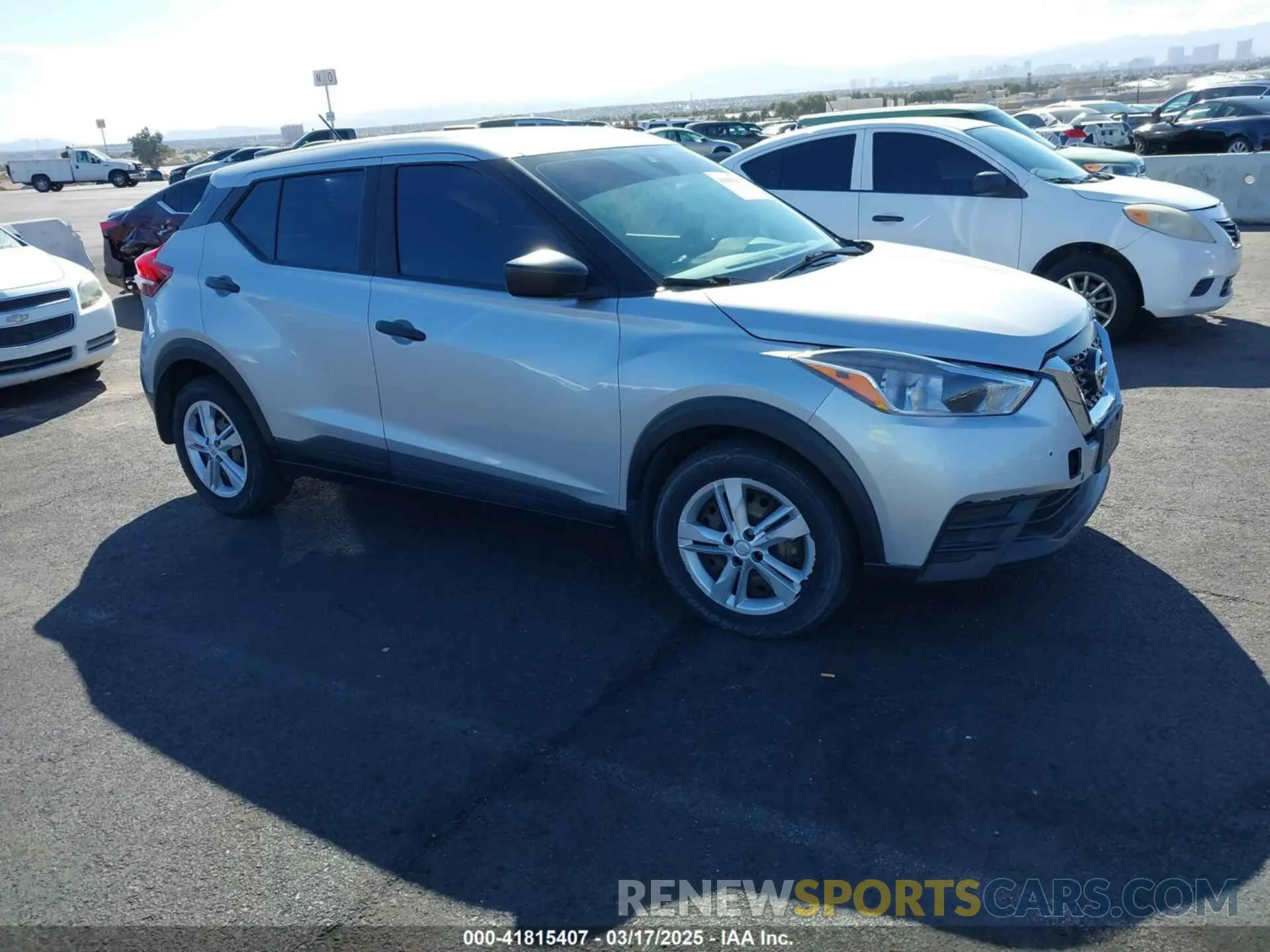 1 Photograph of a damaged car 3N1CP5BV3LL493097 NISSAN KICKS 2020