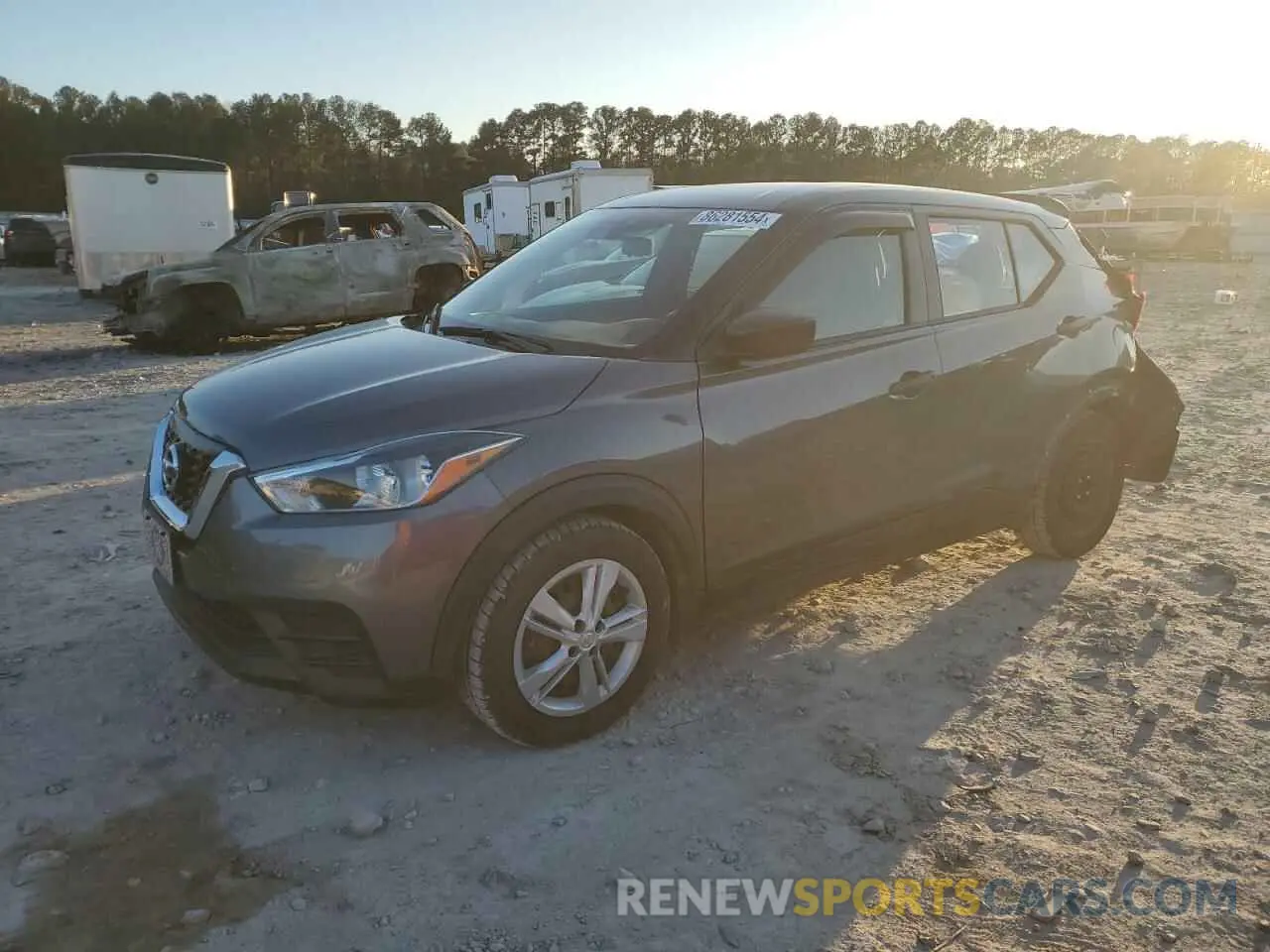 1 Photograph of a damaged car 3N1CP5BV4LL485123 NISSAN KICKS 2020