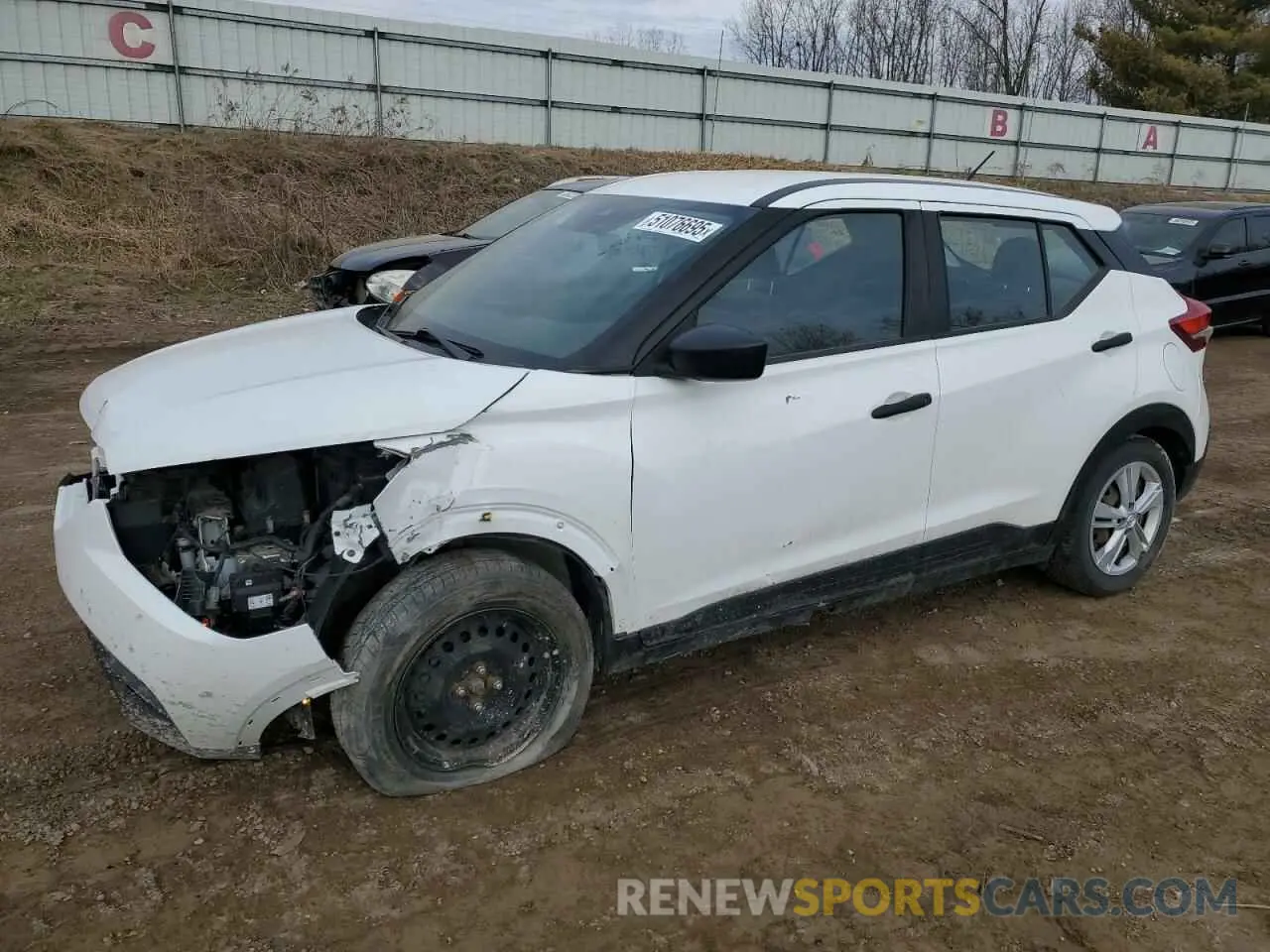1 Photograph of a damaged car 3N1CP5BV4LL497286 NISSAN KICKS 2020