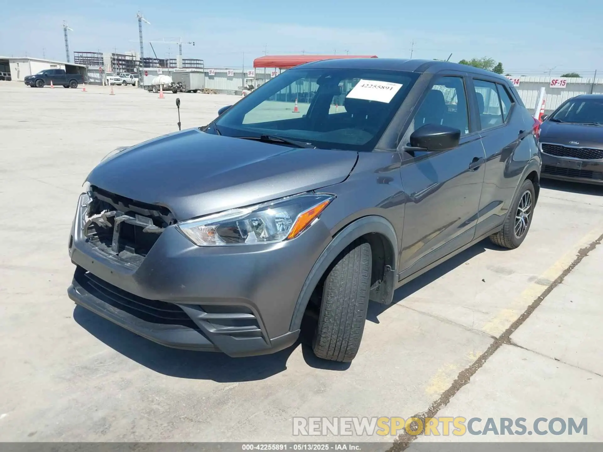 2 Photograph of a damaged car 3N1CP5BV4LL512403 NISSAN KICKS 2020