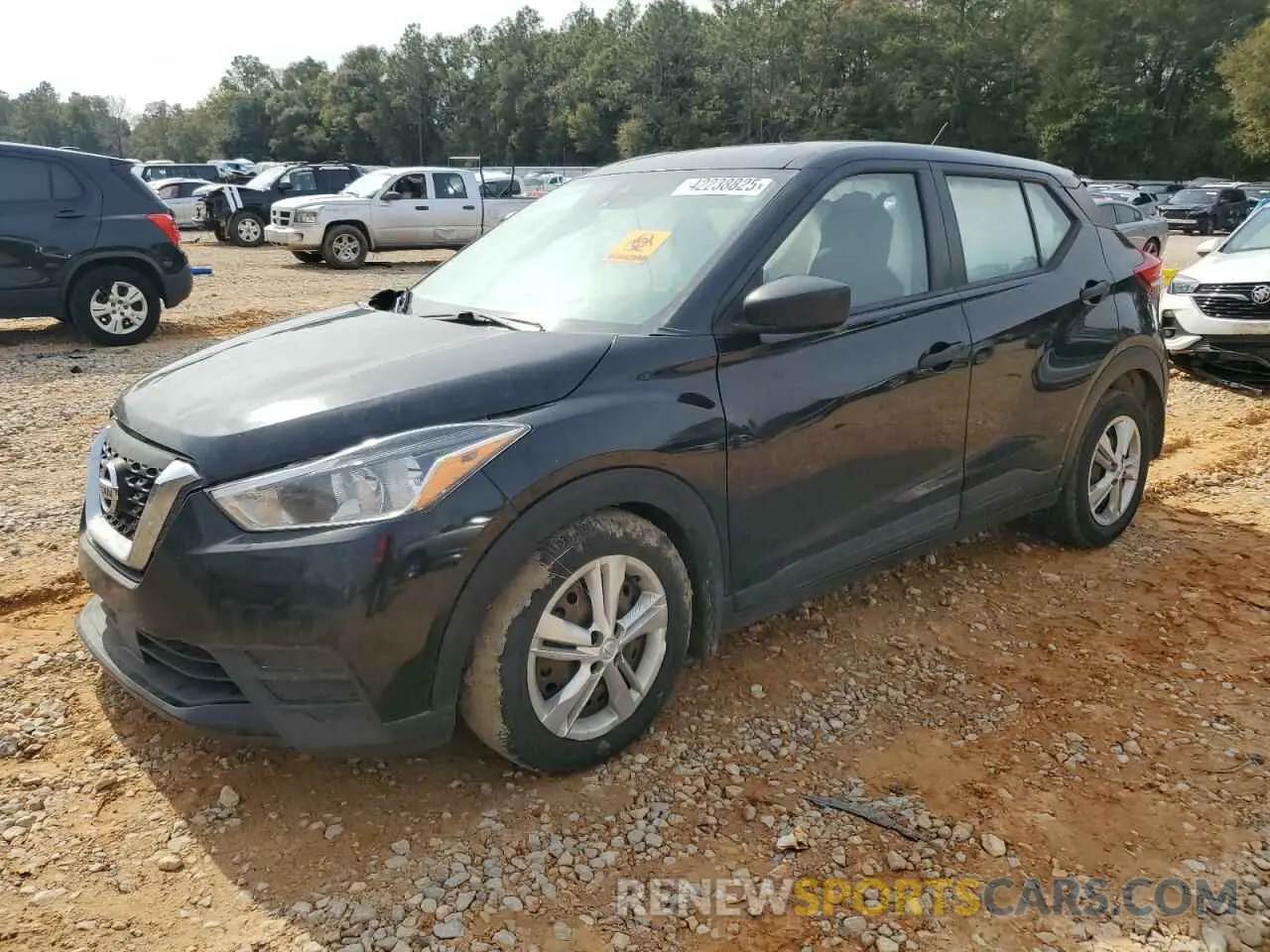 1 Photograph of a damaged car 3N1CP5BV4LL525233 NISSAN KICKS 2020
