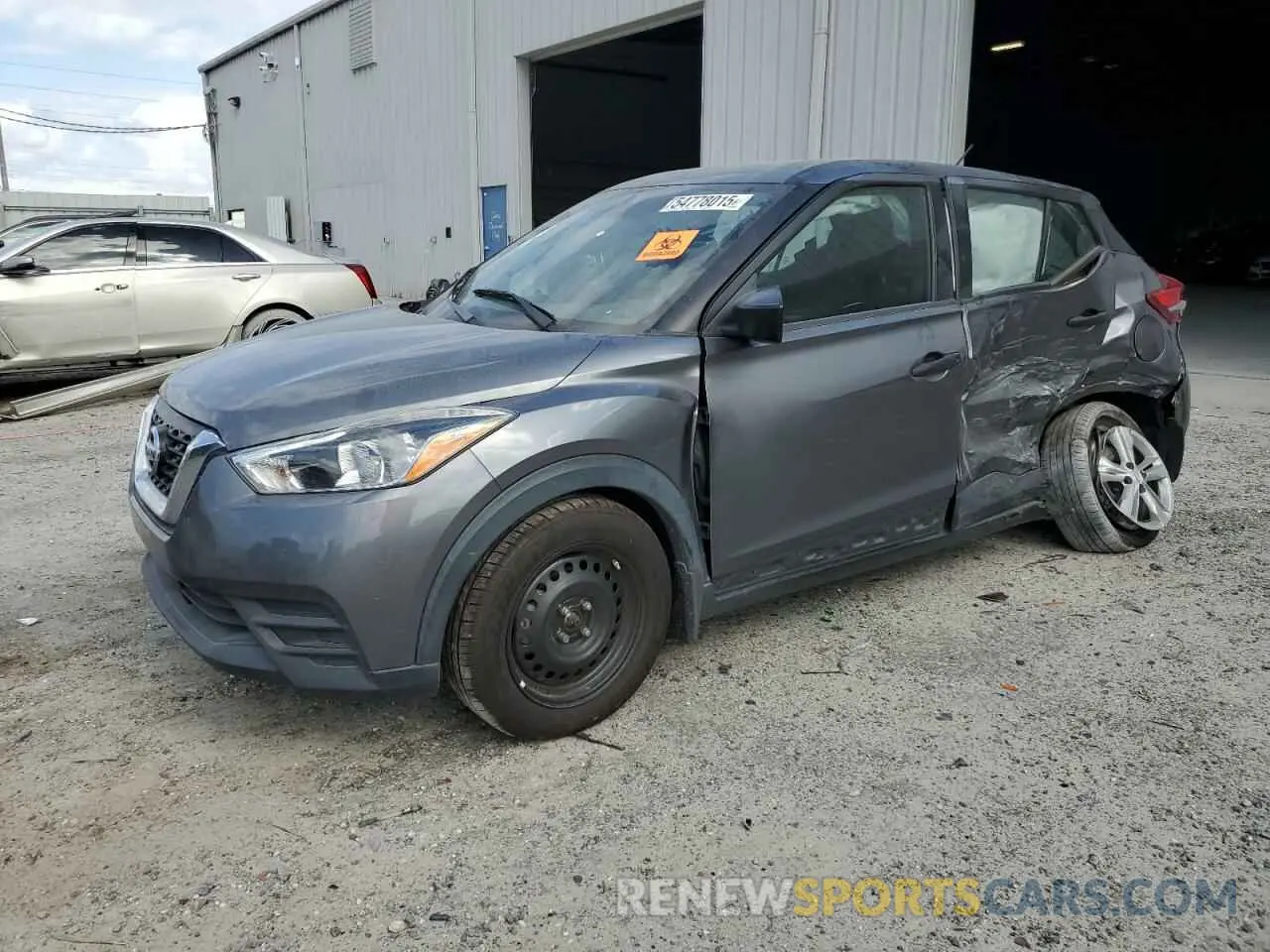 1 Photograph of a damaged car 3N1CP5BV4LL541982 NISSAN KICKS 2020