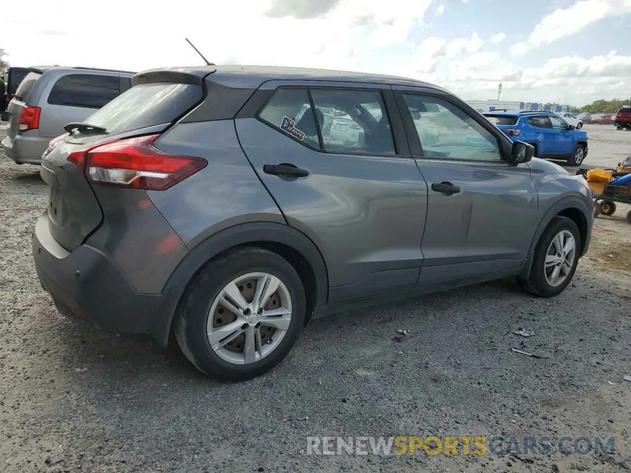 3 Photograph of a damaged car 3N1CP5BV4LL541982 NISSAN KICKS 2020