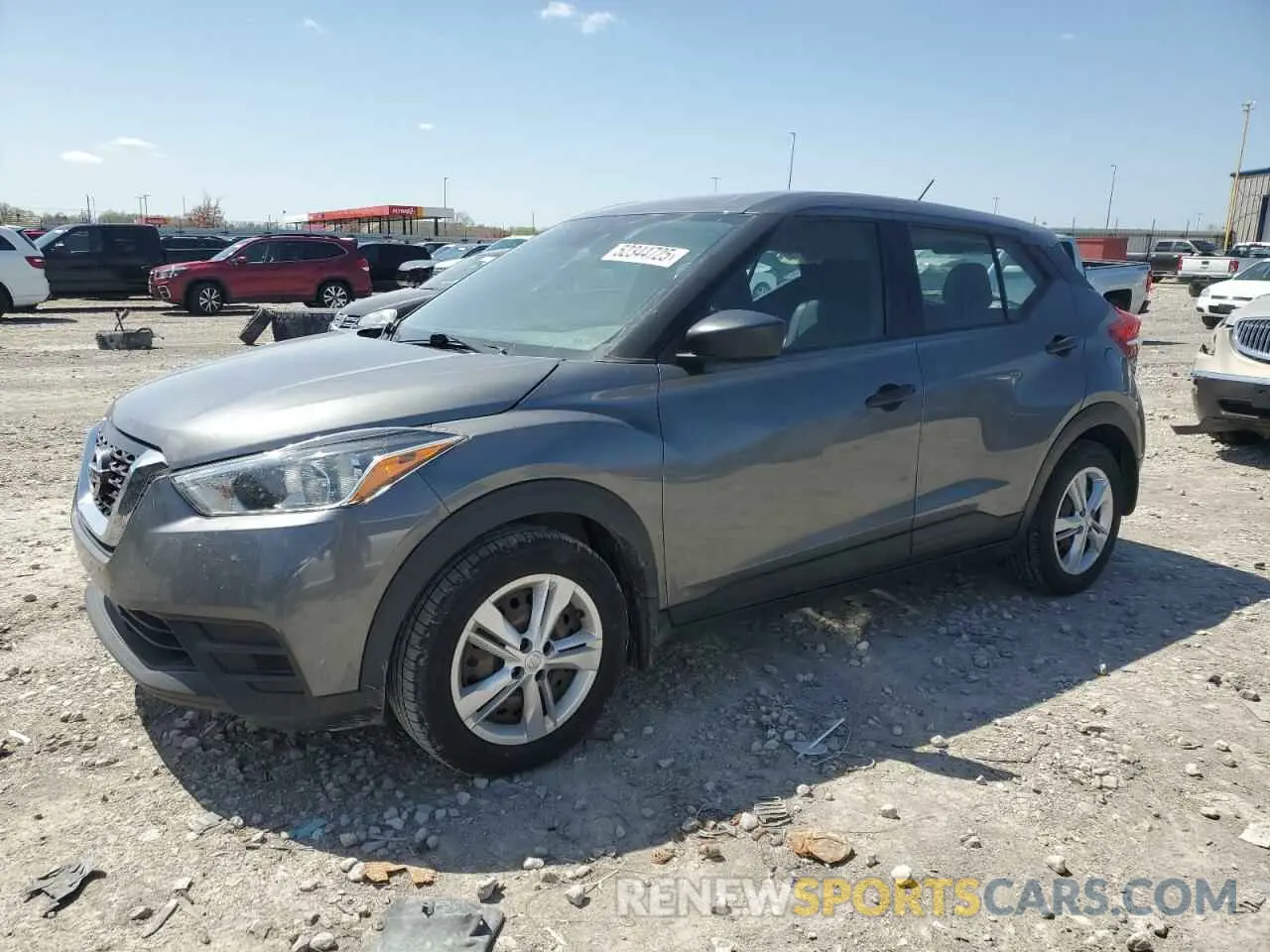 1 Photograph of a damaged car 3N1CP5BV5LL550674 NISSAN KICKS 2020