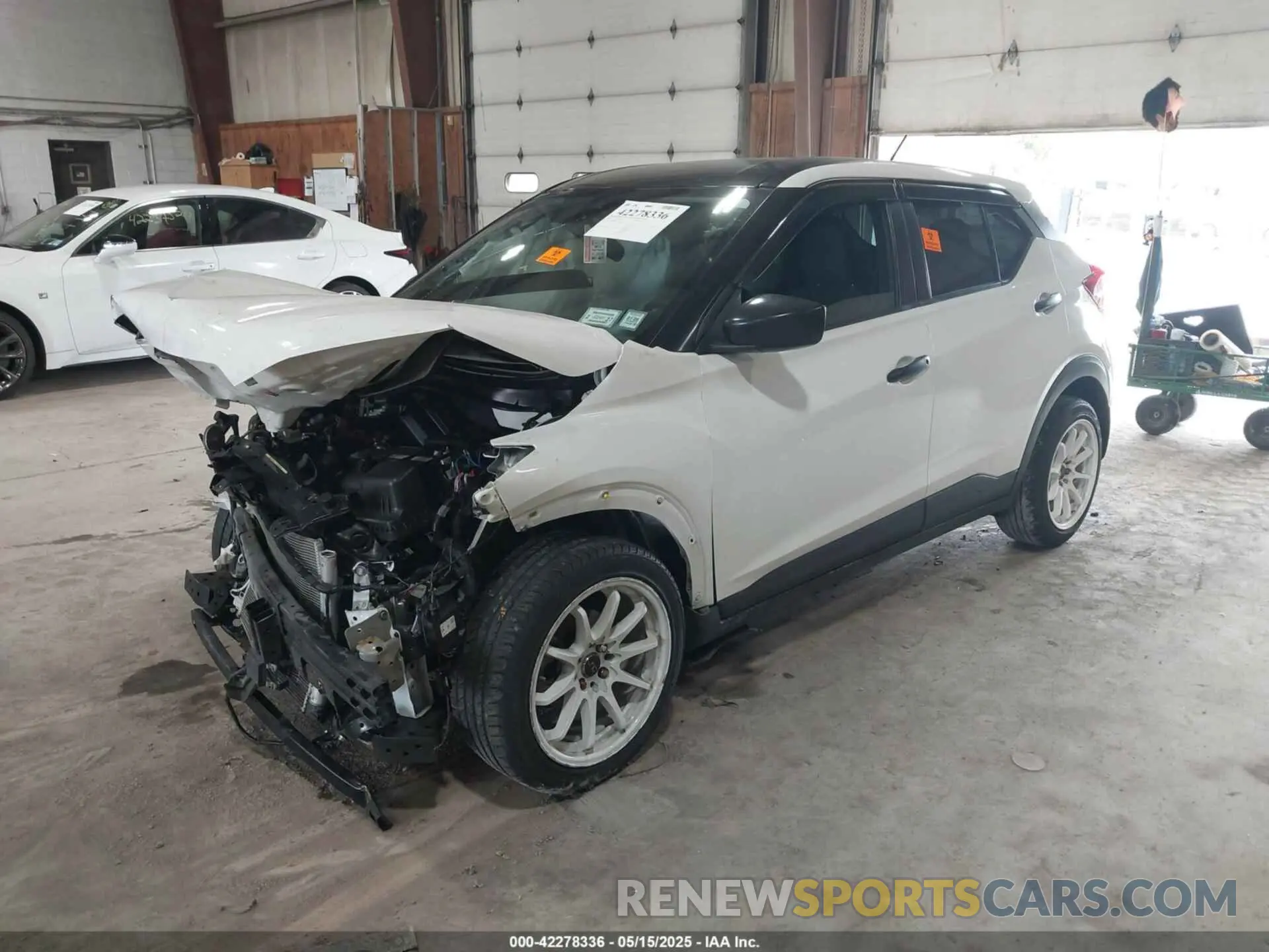 2 Photograph of a damaged car 3N1CP5BV5LL577129 NISSAN KICKS 2020