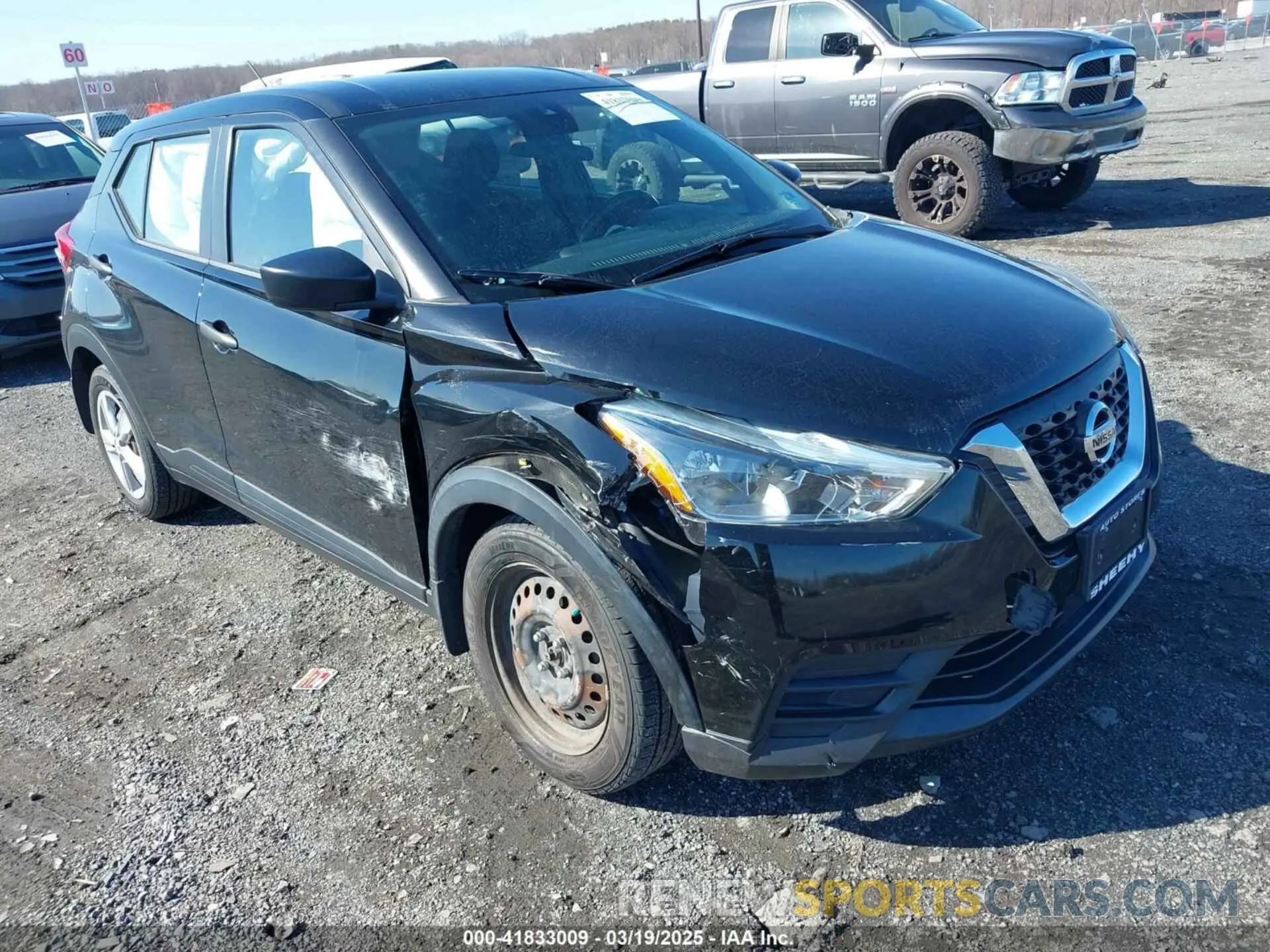 1 Photograph of a damaged car 3N1CP5BV7LL531639 NISSAN KICKS 2020