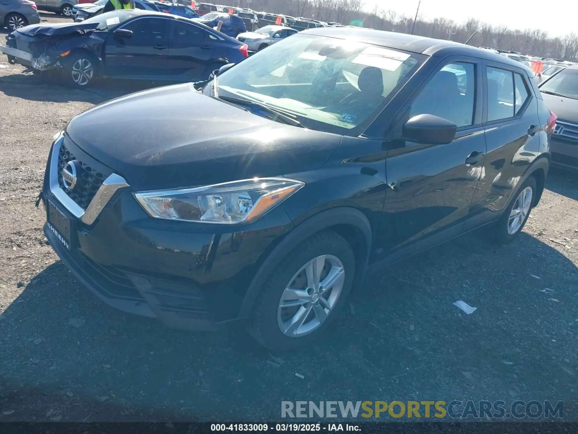 2 Photograph of a damaged car 3N1CP5BV7LL531639 NISSAN KICKS 2020