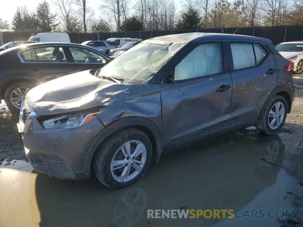 1 Photograph of a damaged car 3N1CP5BV7LL580579 NISSAN KICKS 2020