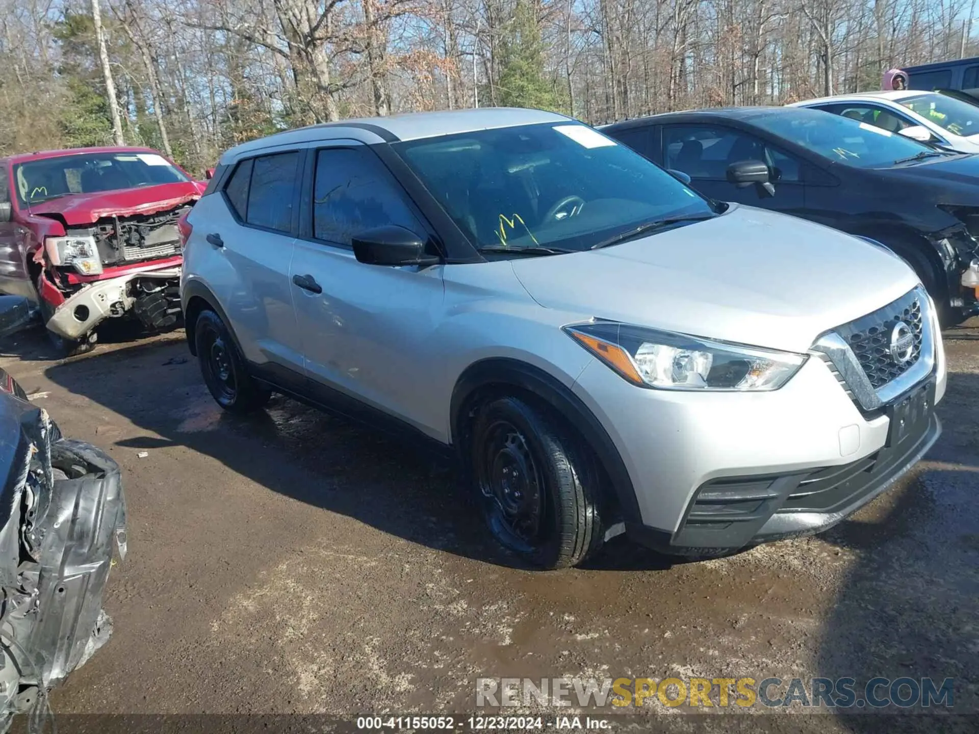 1 Photograph of a damaged car 3N1CP5BV8LL534047 NISSAN KICKS 2020