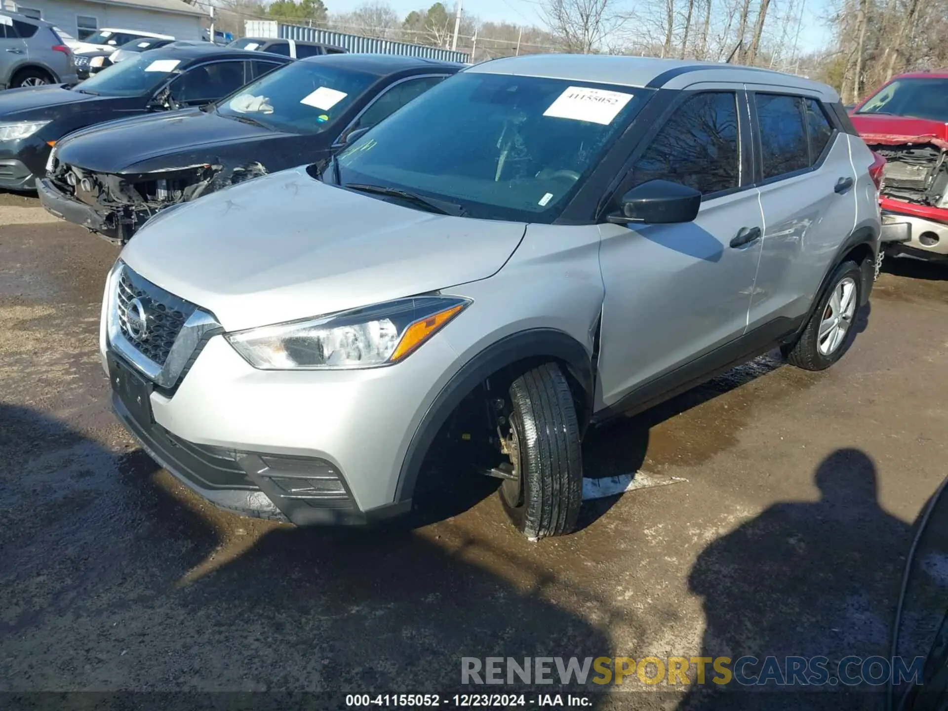 2 Photograph of a damaged car 3N1CP5BV8LL534047 NISSAN KICKS 2020
