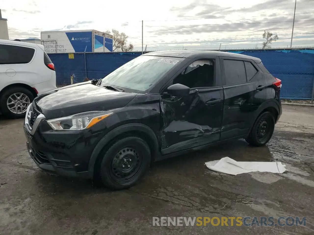 1 Photograph of a damaged car 3N1CP5BV8LL534288 NISSAN KICKS 2020