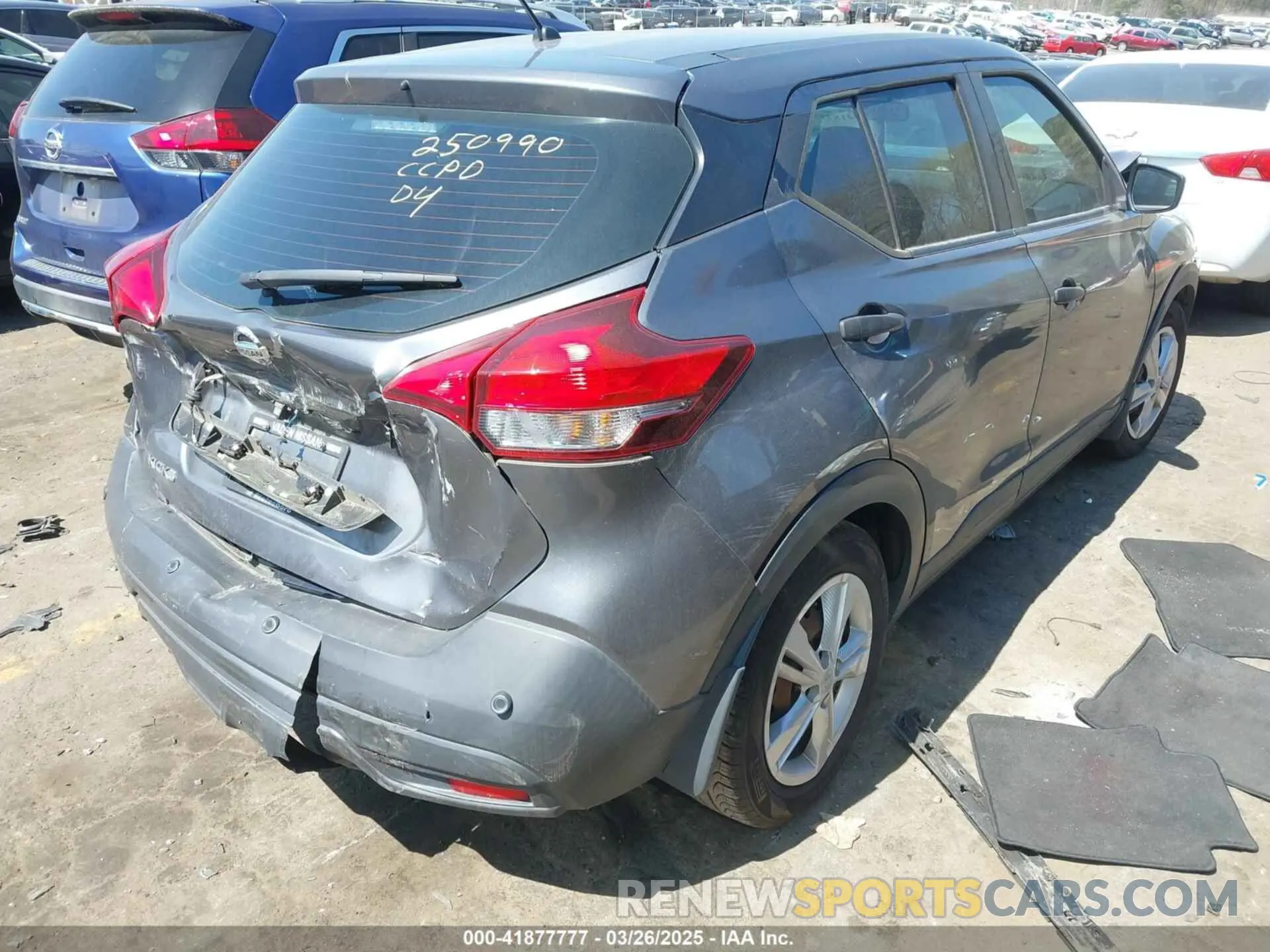 4 Photograph of a damaged car 3N1CP5BV8LL540883 NISSAN KICKS 2020