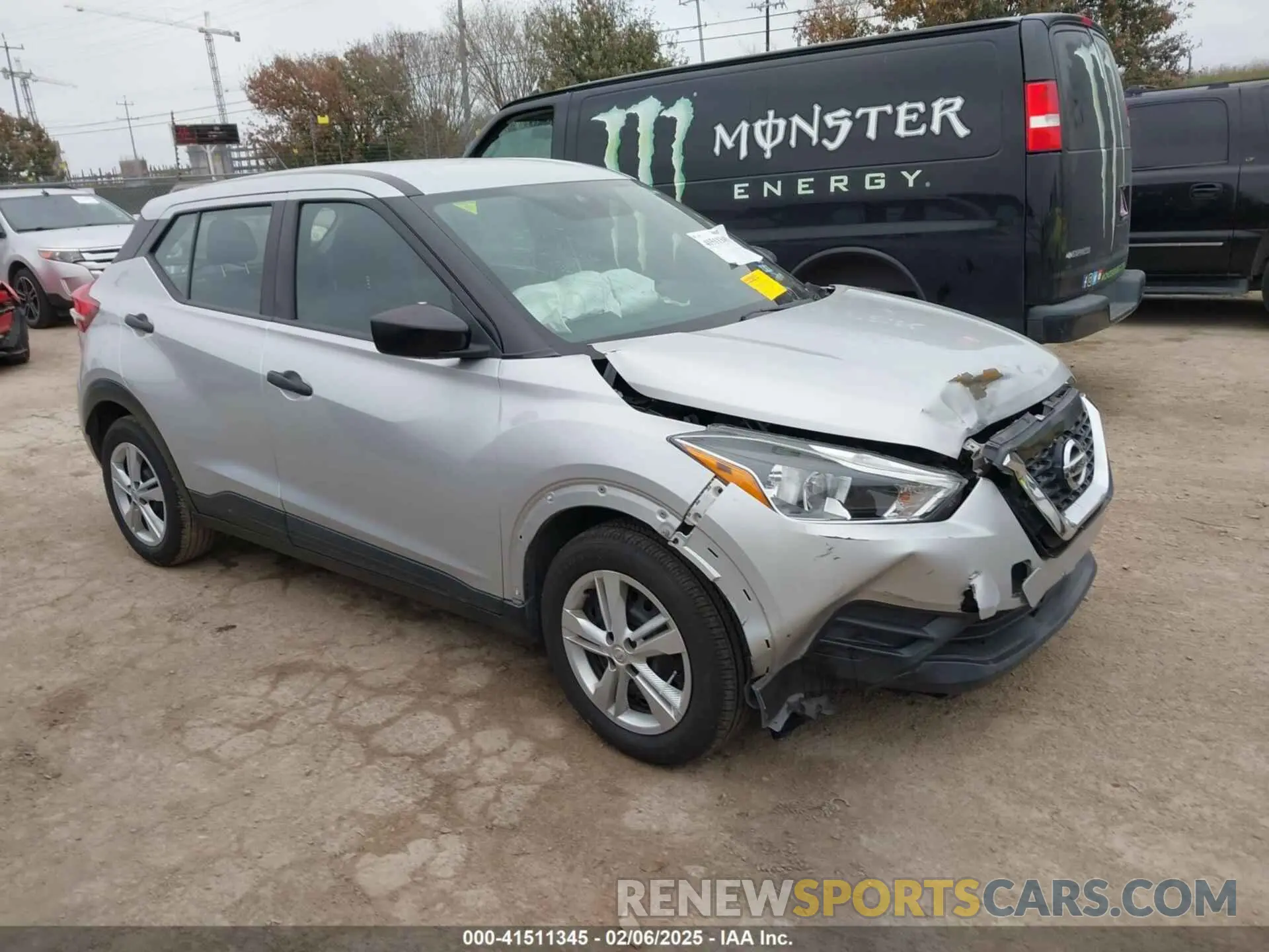 1 Photograph of a damaged car 3N1CP5BV9LL510467 NISSAN KICKS 2020
