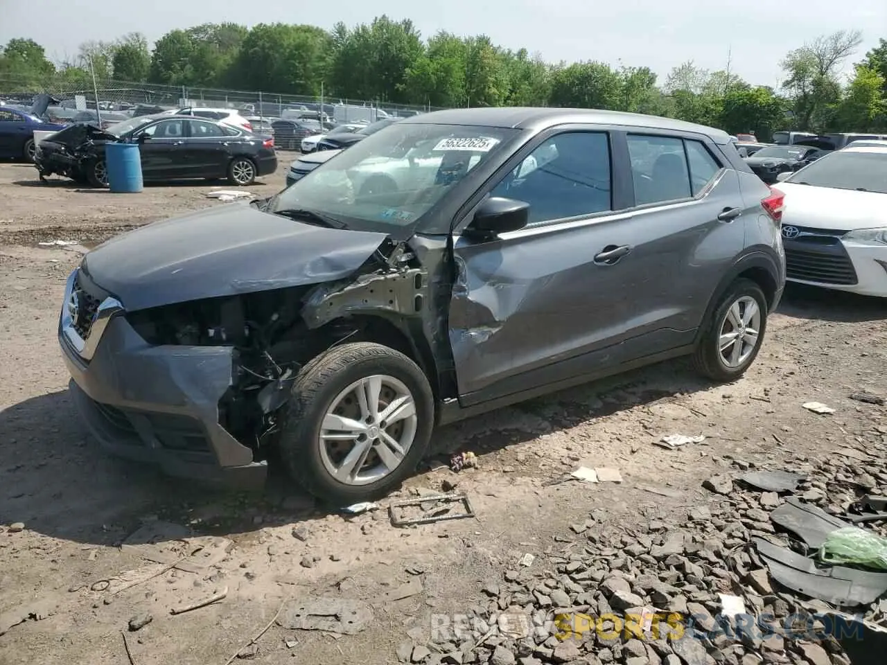 1 Photograph of a damaged car 3N1CP5BV9LL539063 NISSAN KICKS 2020