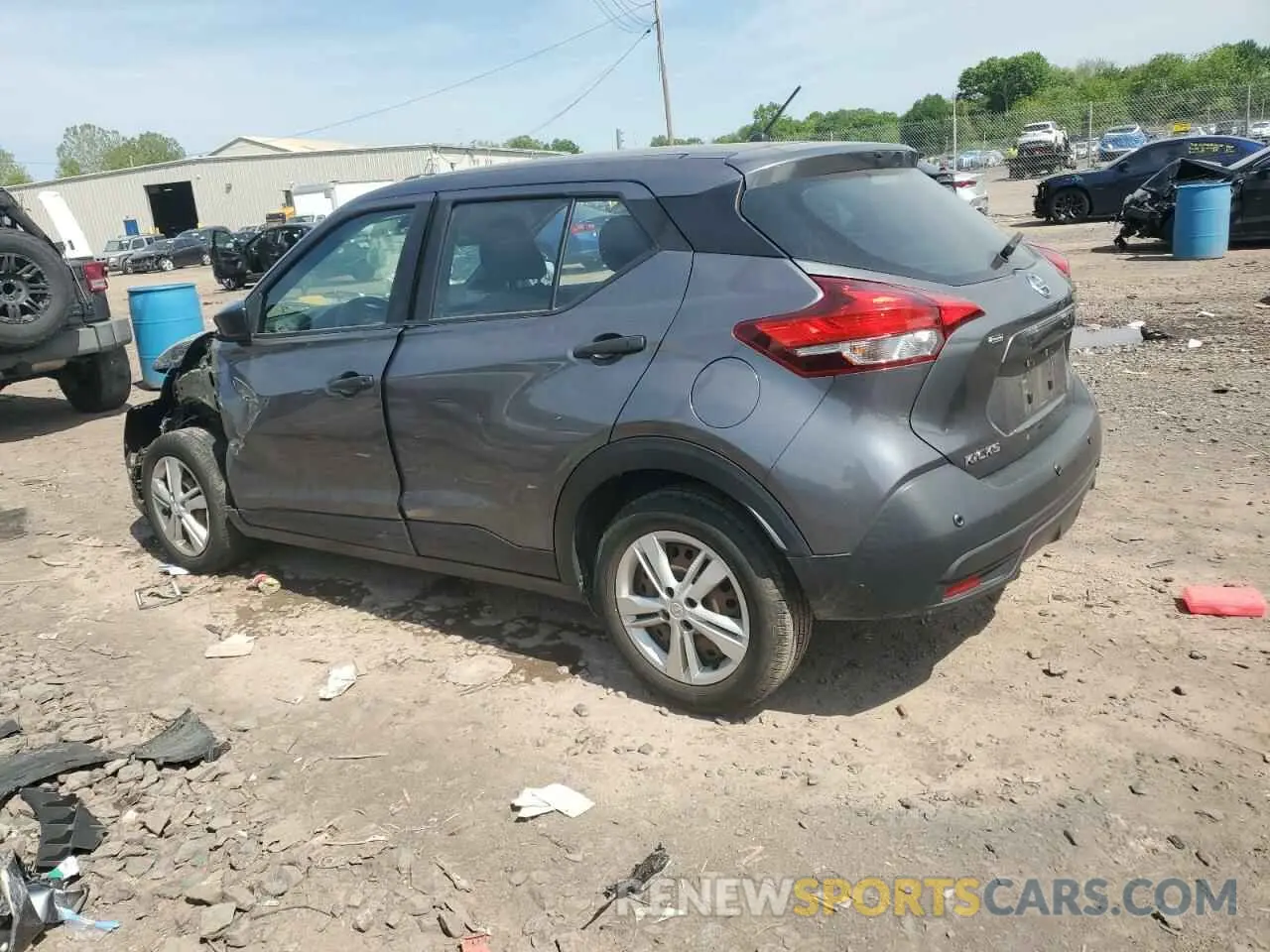 2 Photograph of a damaged car 3N1CP5BV9LL539063 NISSAN KICKS 2020