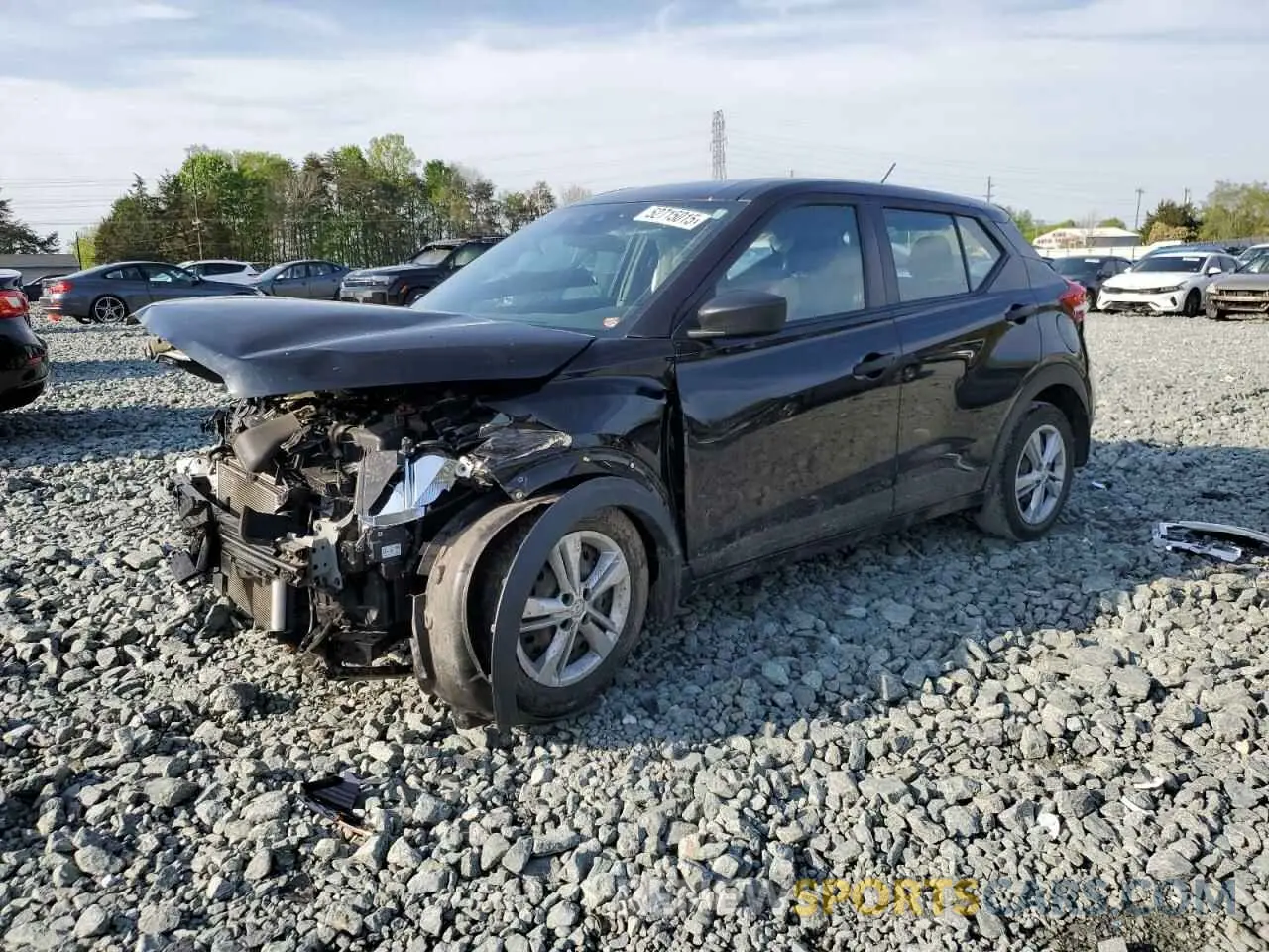 1 Photograph of a damaged car 3N1CP5BV9LL569020 NISSAN KICKS 2020