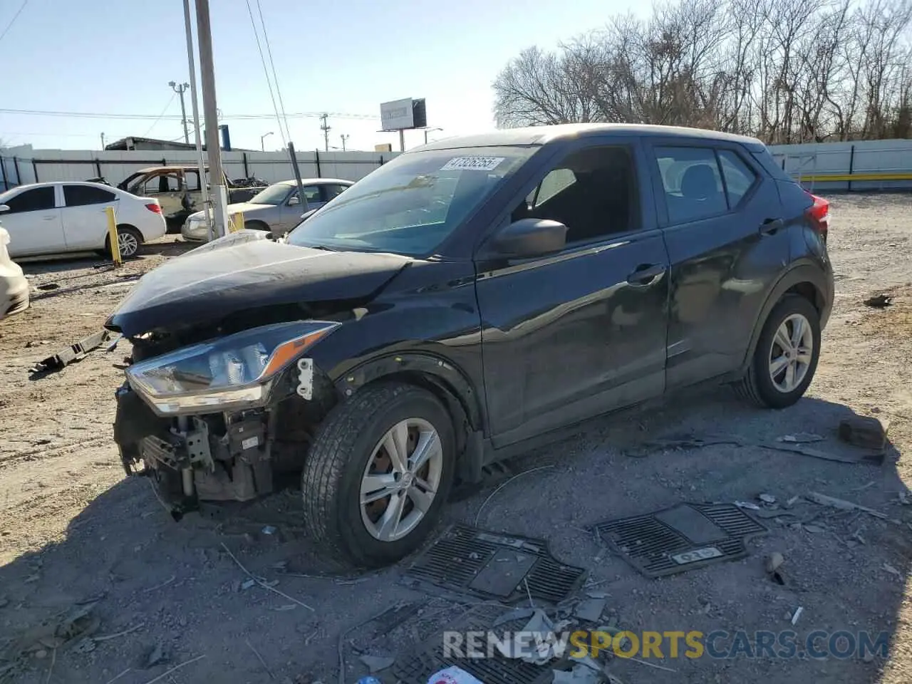 1 Photograph of a damaged car 3N1CP5BVXLL505844 NISSAN KICKS 2020