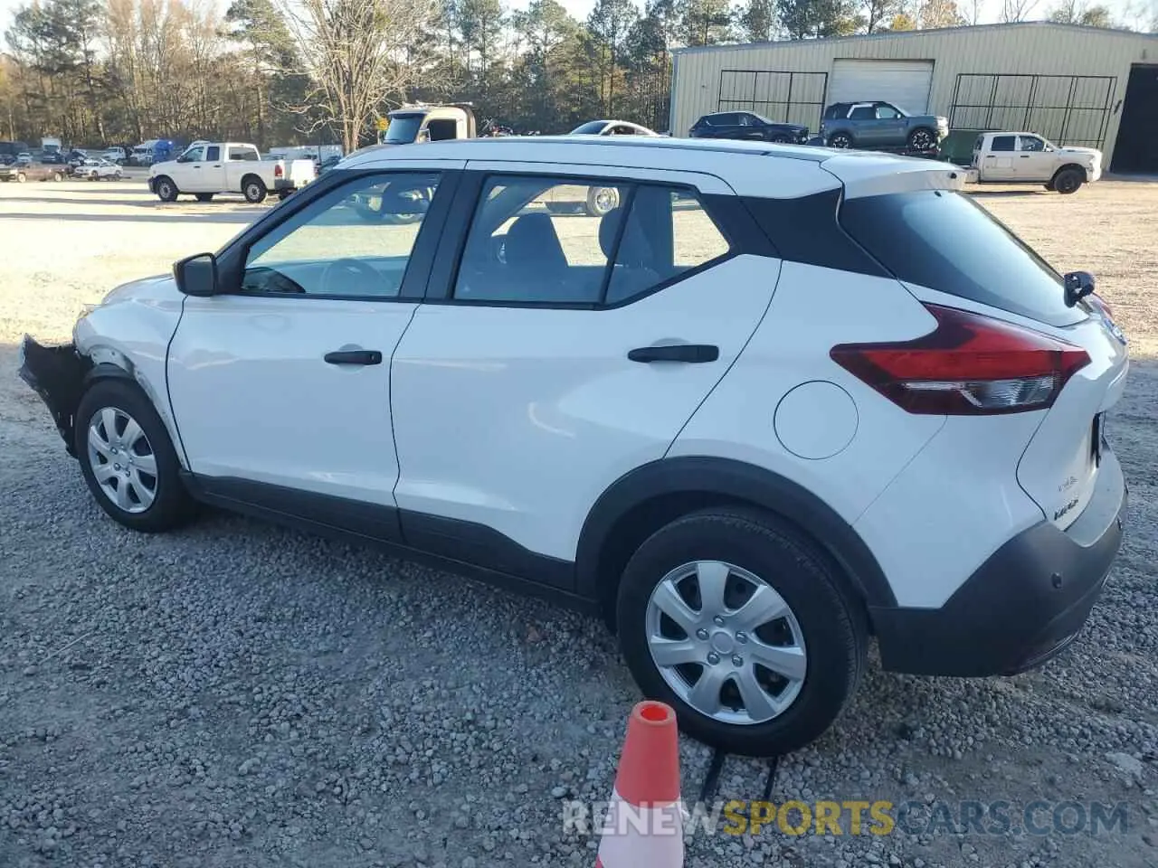 2 Photograph of a damaged car 3N1CP5BVXLL507609 NISSAN KICKS 2020
