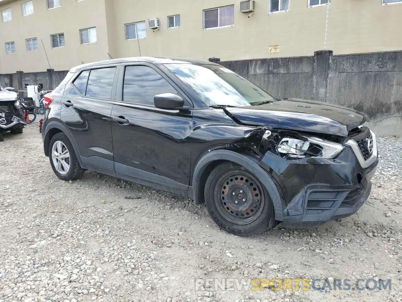 4 Photograph of a damaged car 3N1CP5BVXLL563873 NISSAN KICKS 2020