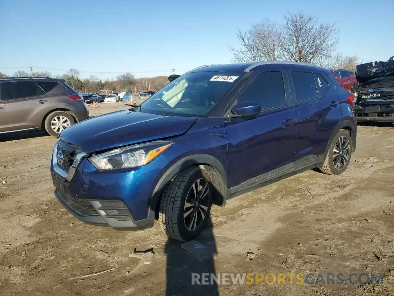 1 Photograph of a damaged car 3N1CP5CV0LL526393 NISSAN KICKS 2020